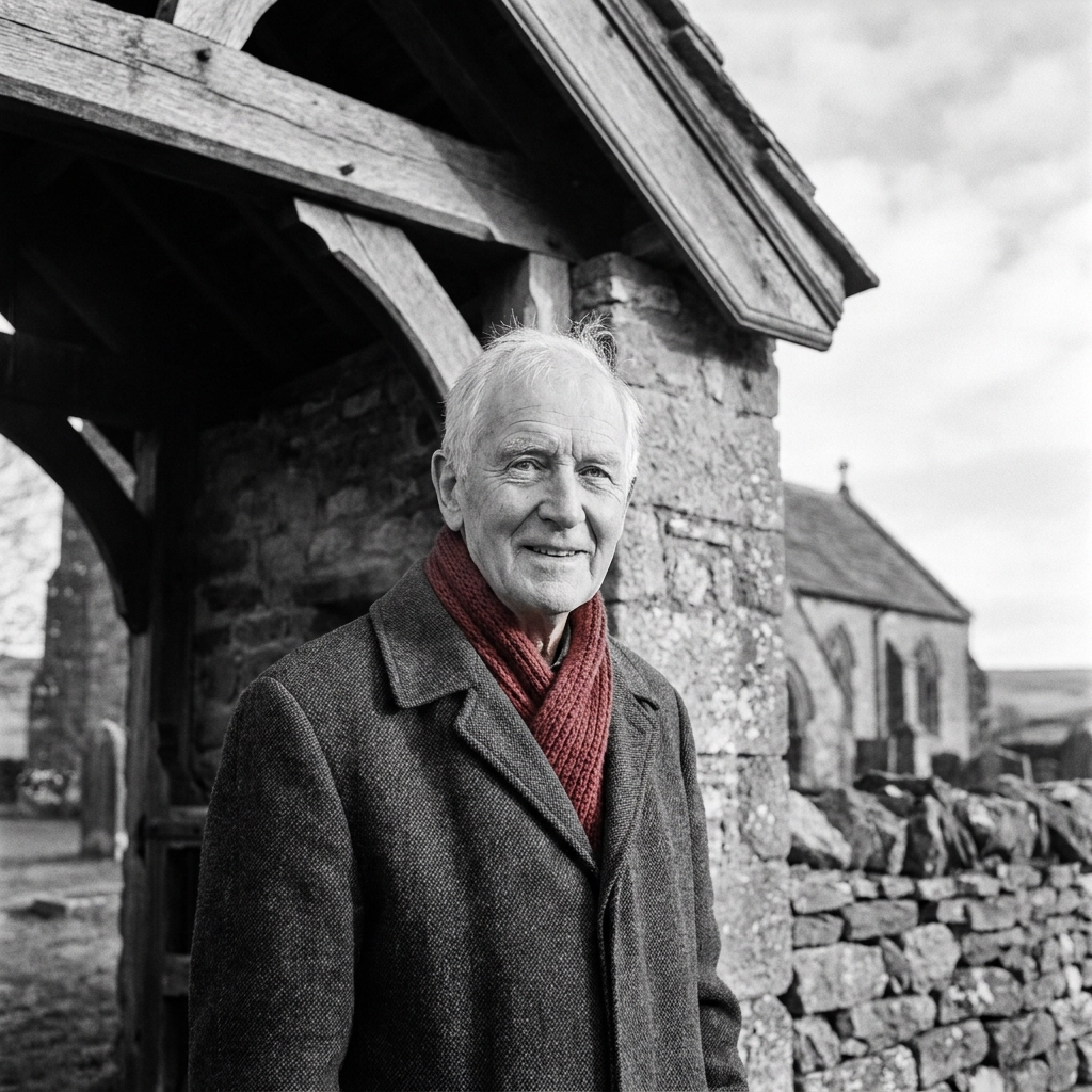 Portrait of David Alexander Morphet, longest-serving trustee of JOHN WILLIAM FOSTER.